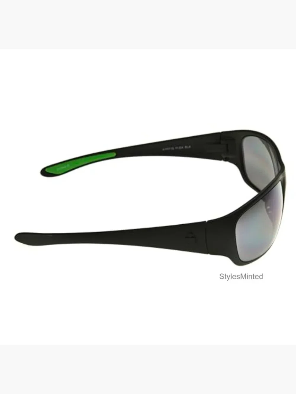 Men's Flex Sunglasses Wrap with UV Protection, Scratch Resistant, 62 mm